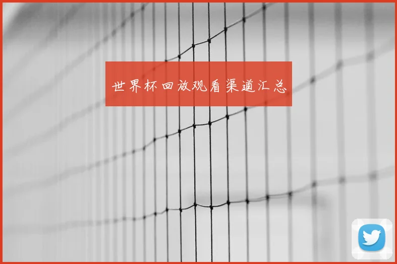 世界杯回放观看渠道汇总