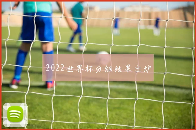 2022世界杯分组结果出炉
